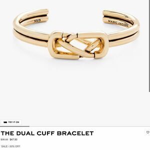 Marc Jacobs Gold Bracelet